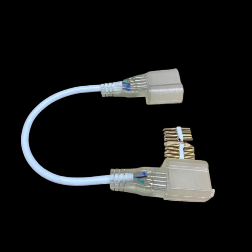 CLEMA CONECTOR CU FIR DE IMBINARE NEON FLEX RGB 15X26MM