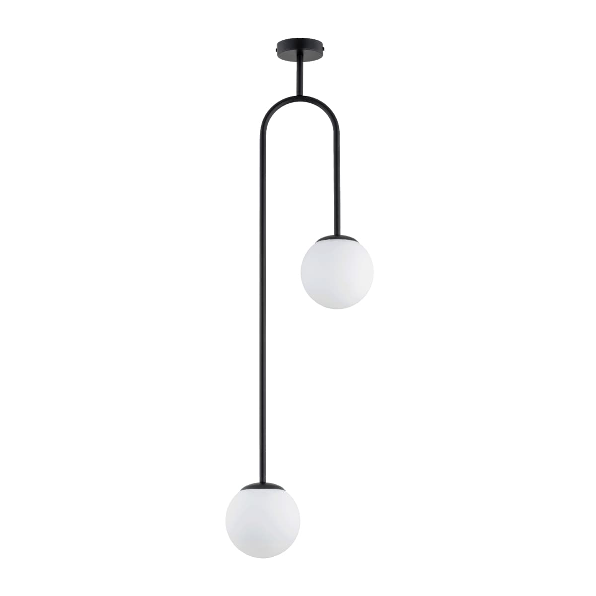 Lustra Alfa Vector Neagra 2xE14