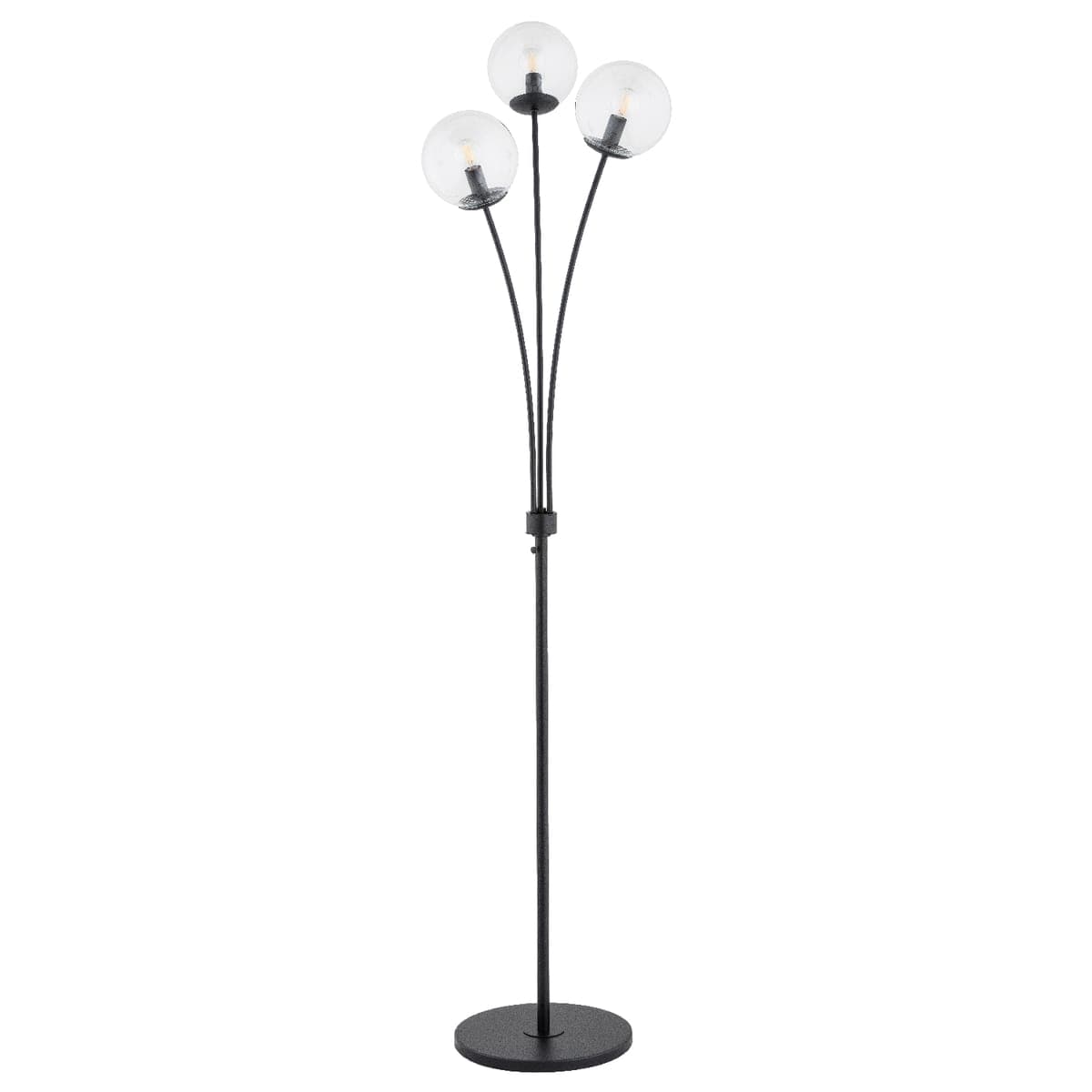 Lampa De Podea Alfa Sebia Neagra 3xE14