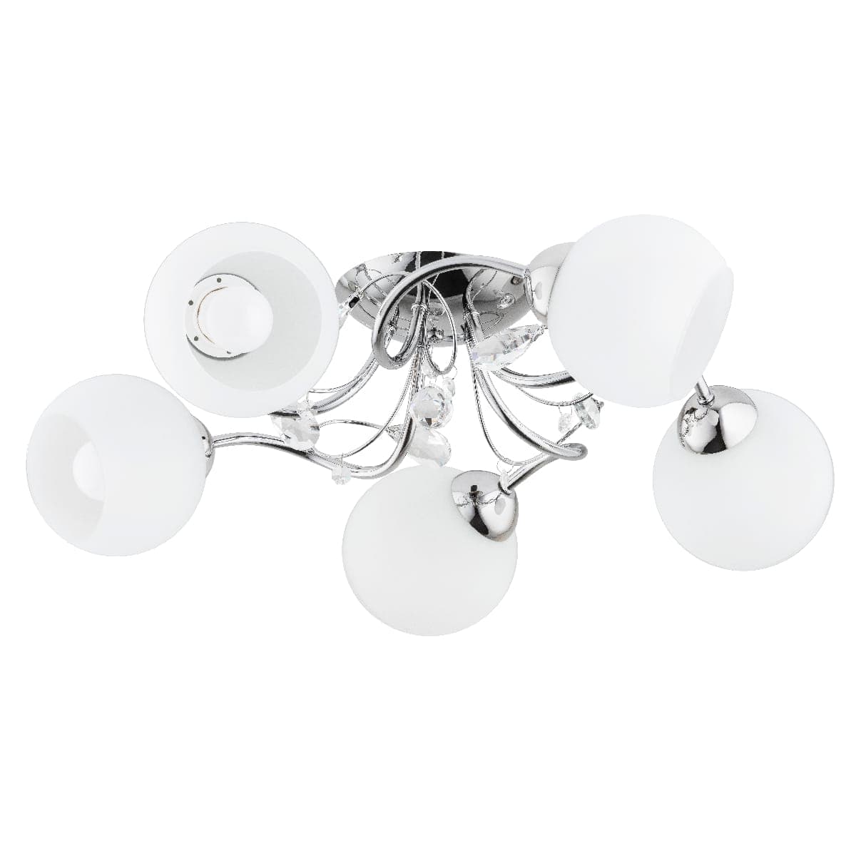 Lustra Alfa Livia Pro Chrome 5xE27