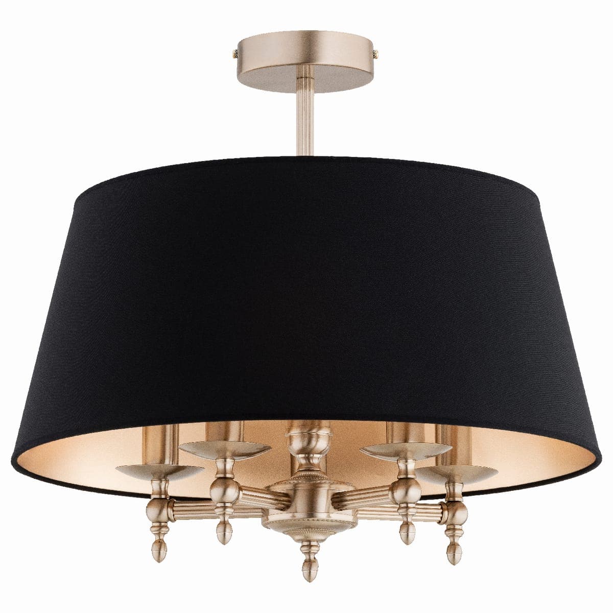 Lustra Alfa Roksana Aurie & Neagra 5xE14