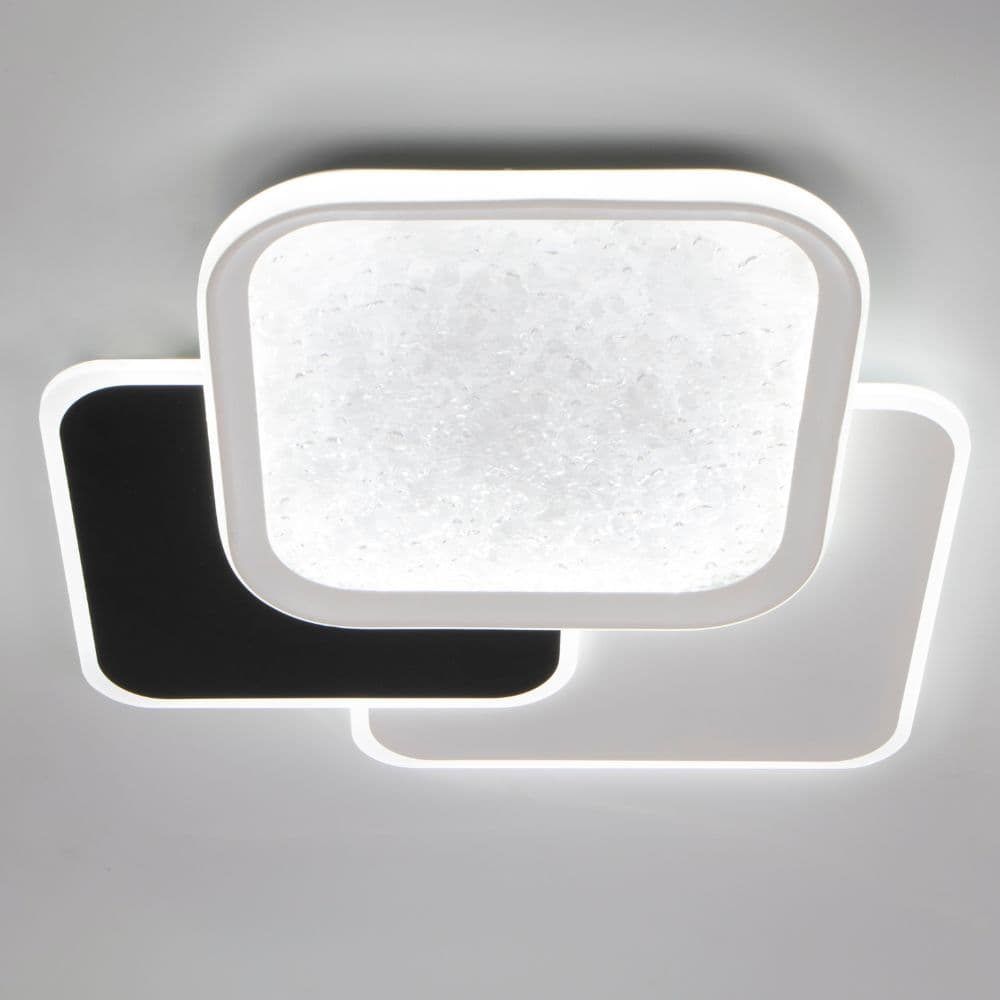 Plafoniera led 3 culori cu telecomanda 88W 500x490x50