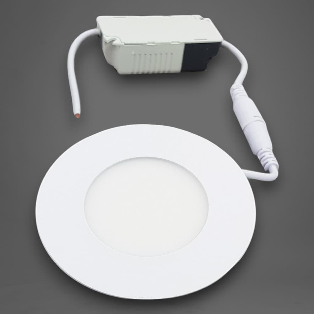 Spot Led Slim incastrat Ø85, 3W=25W, 2700K, lumina calda