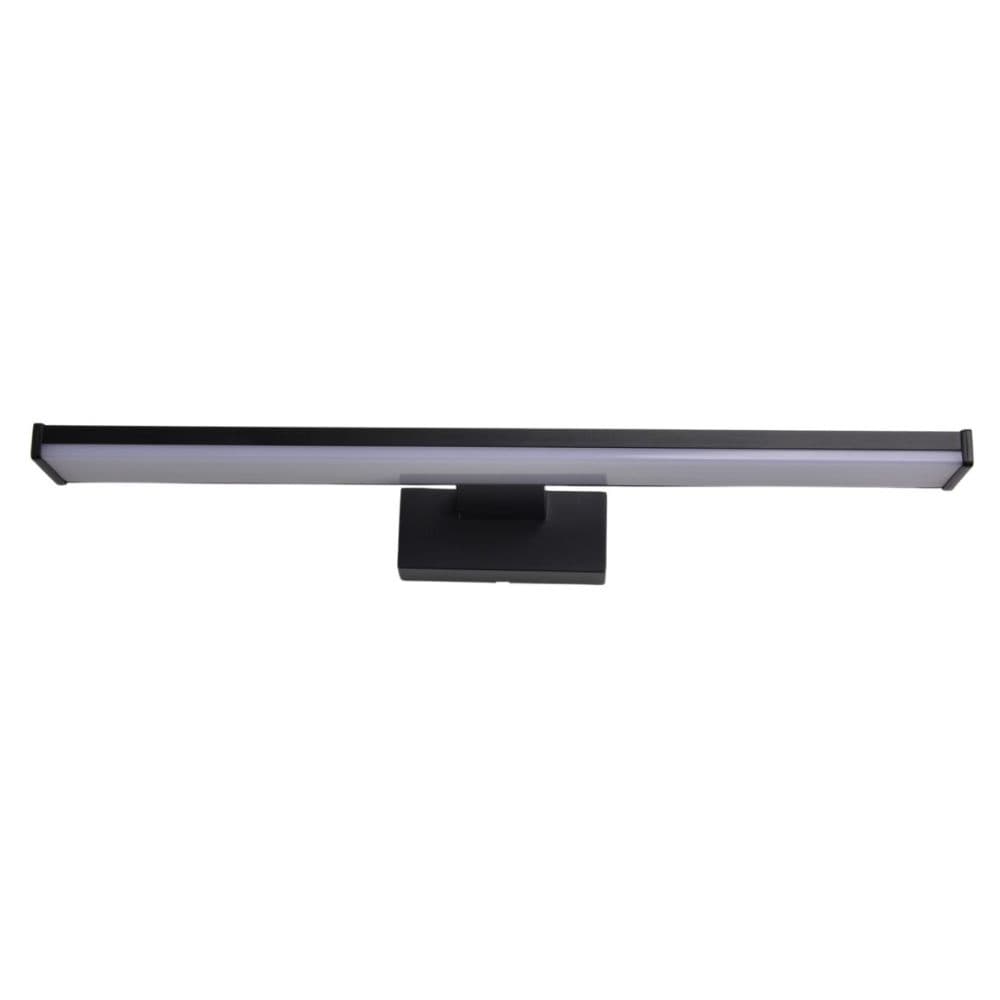 Corp led baie negru 12W 6500K 600mm IP44 lumina rece