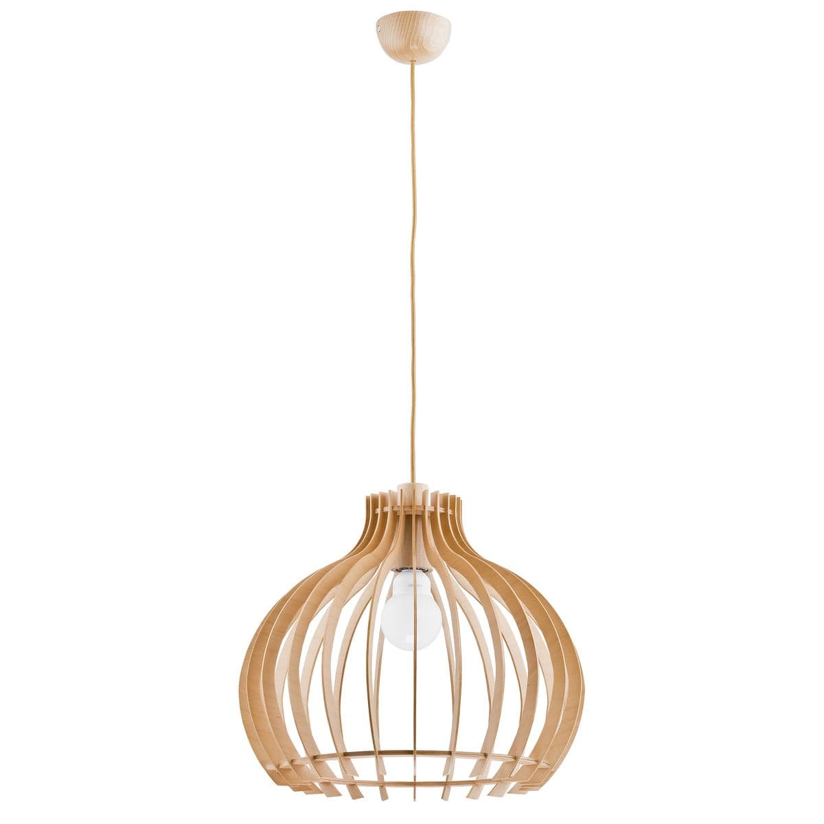 Lustra Pendul Alfa Lavaya Lemn 1xE27