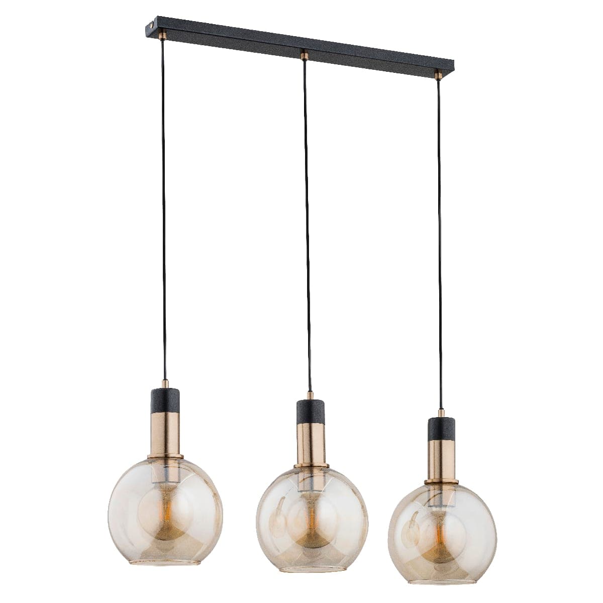 Lustra Pendul Alfa Maya Aurie 3xE27