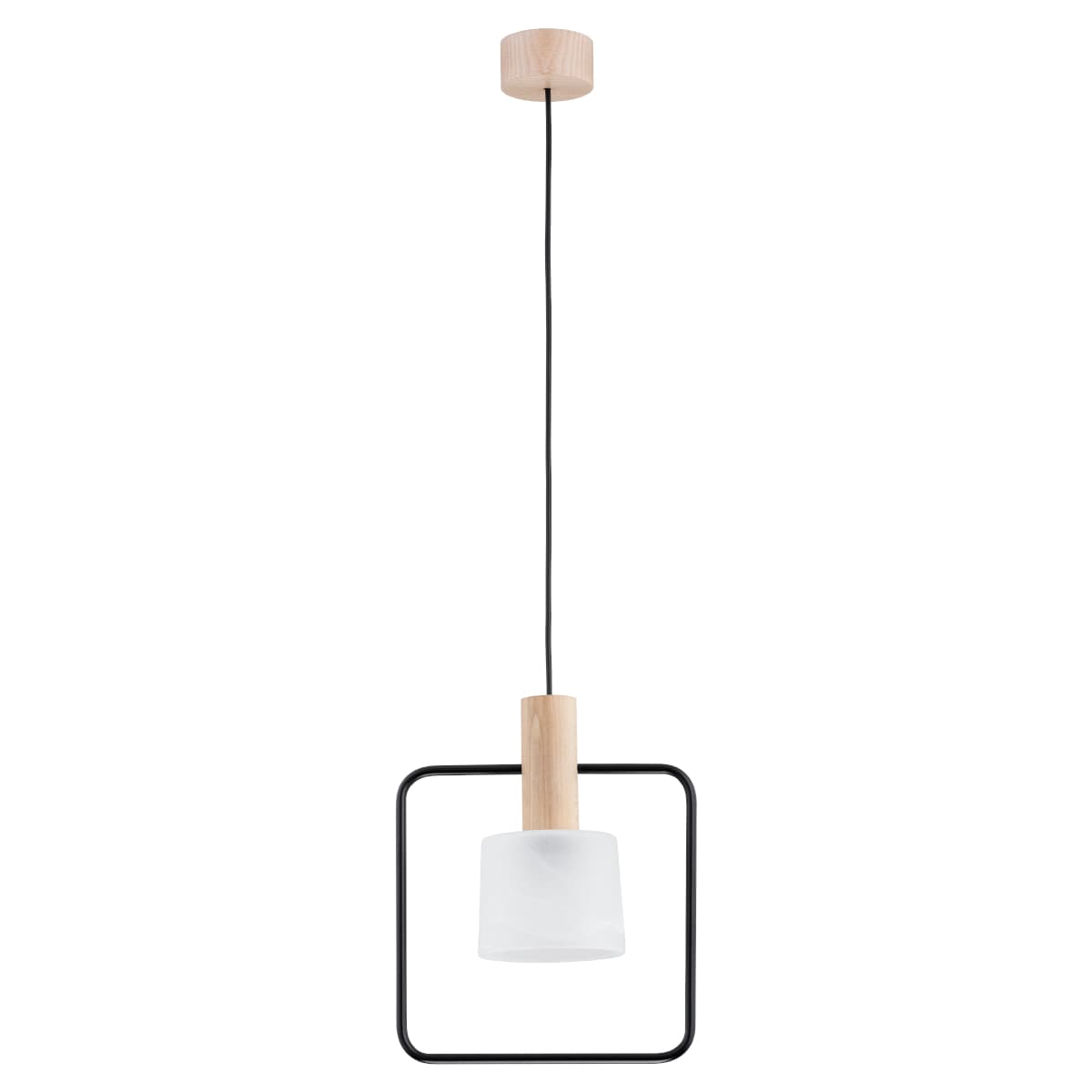 Lustra Pendul Alfa Merc Lemn 1xE27
