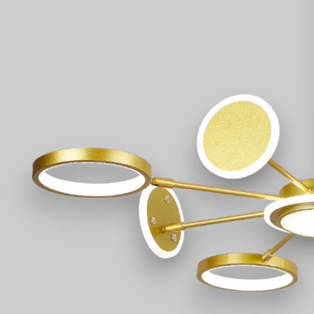 Lustra LED Suspendata 95W Venus, 3000-4000-6000k, 4700lm, 95 x 60 cm