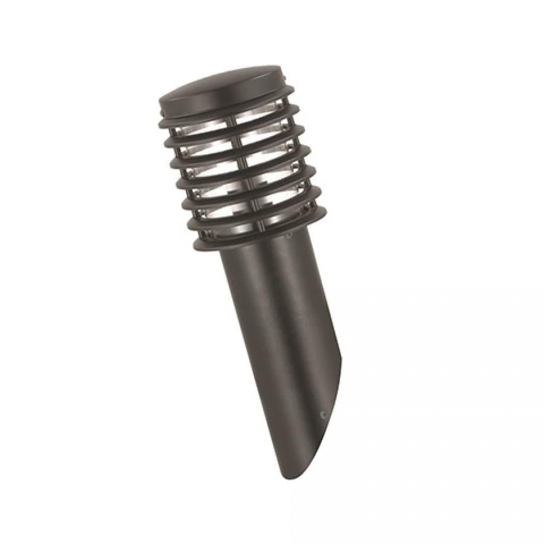 Stalp de gradina negru ,1xE27 , 350x150mm