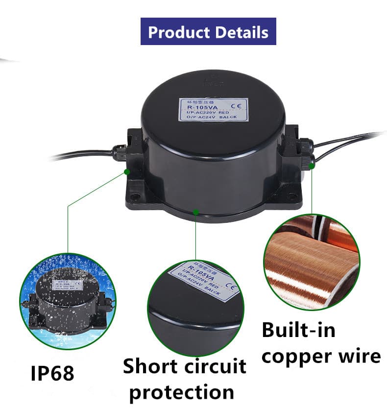 Driver Ip68  105W 220-24V AC