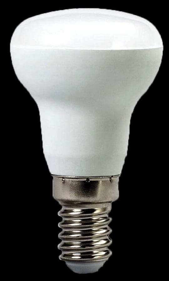 Bec E14, model R50, 7W=60W, lumina calda
