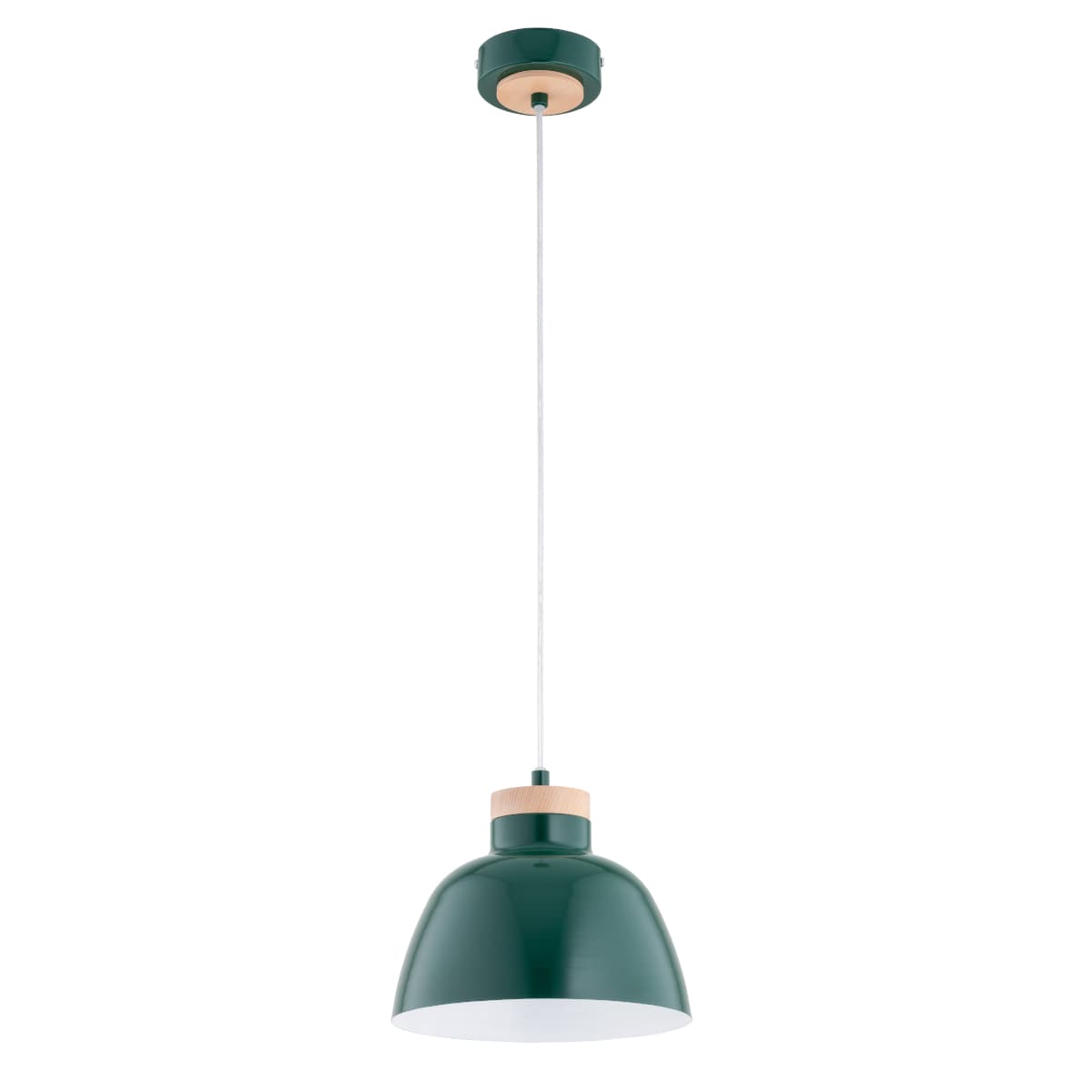 Lustra Pendul Alfa Lorien Green 1xE27