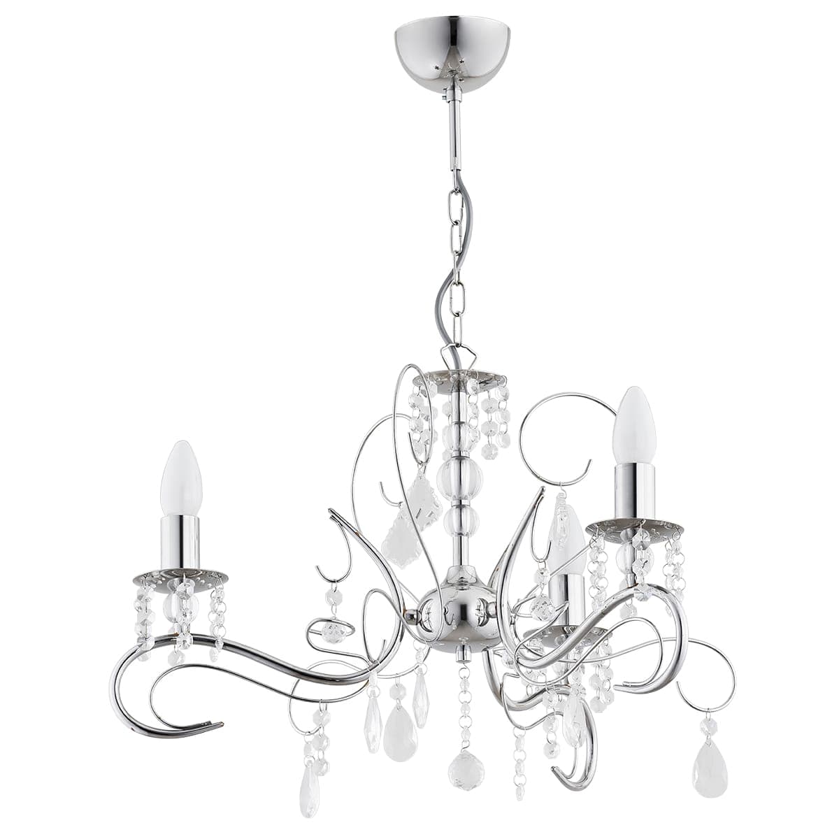Candelabru Alfa Astor Chrome 3xE14