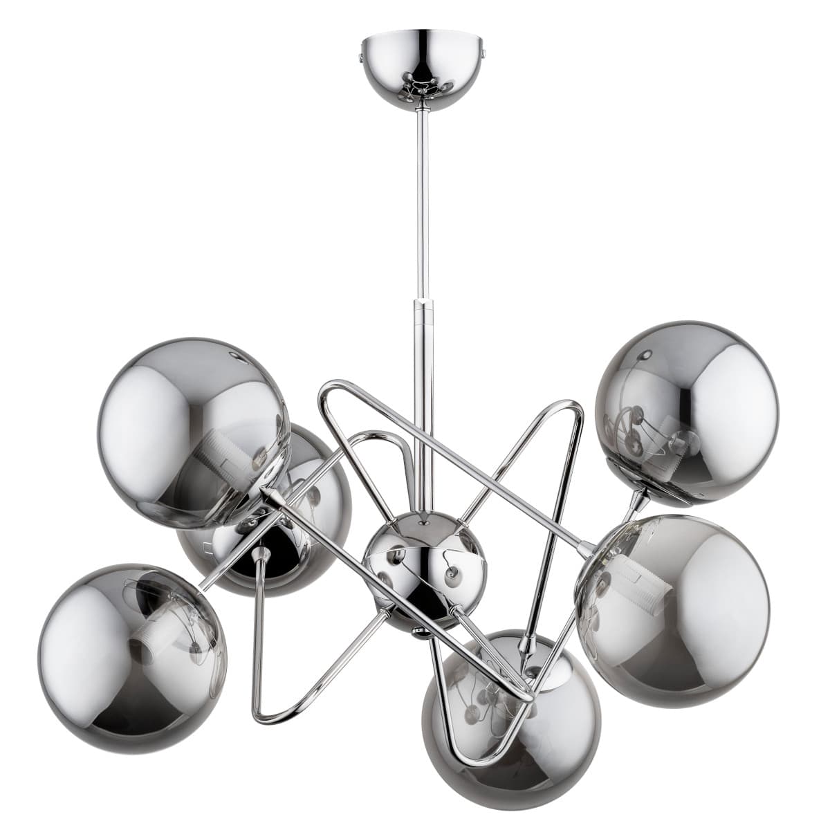 Lustra Alfa Cantara Chrome 6xE14