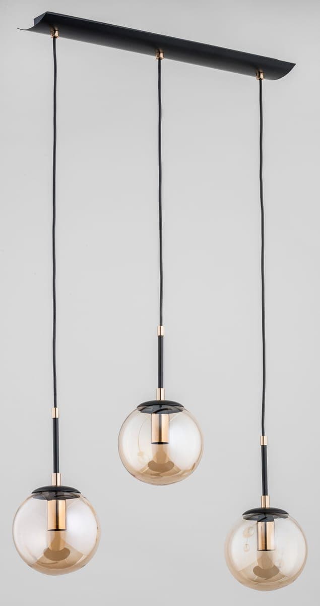Lustra Pendul Alfa Sebia Neagra 3xE14