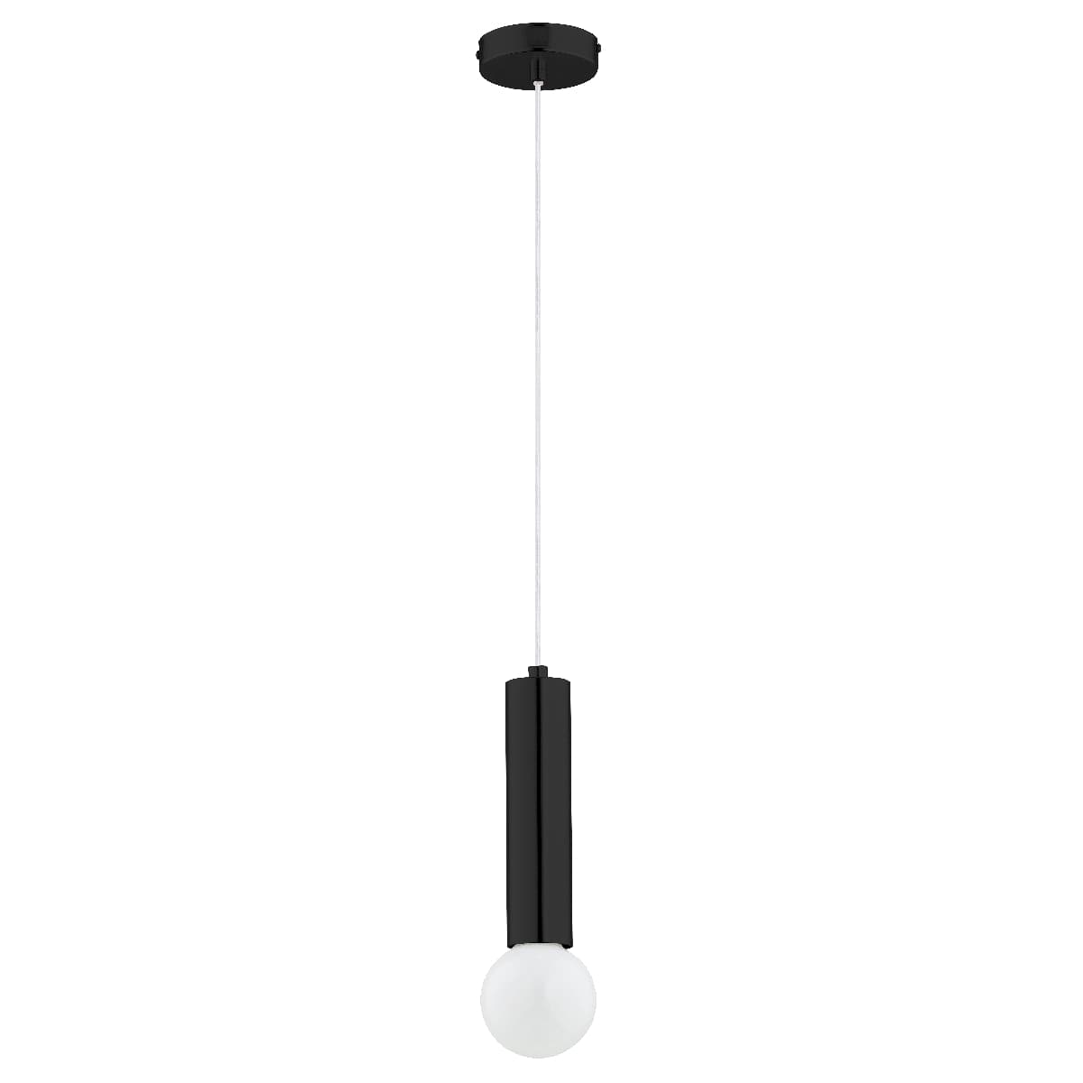 Lustra Pendul Alfa Jazz Neagra 1xE27