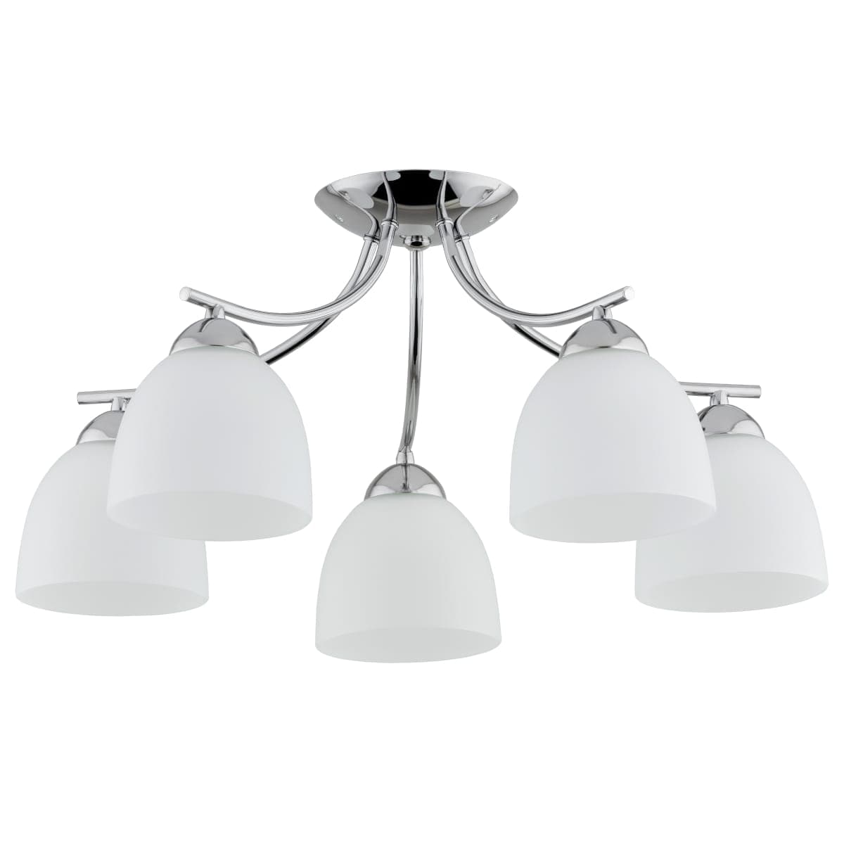 Lustra Alfa Ajax Duo Chrome 5xE27