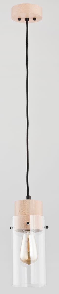 Lustra Pendul Alfa Tantum Lemn 1xE27
