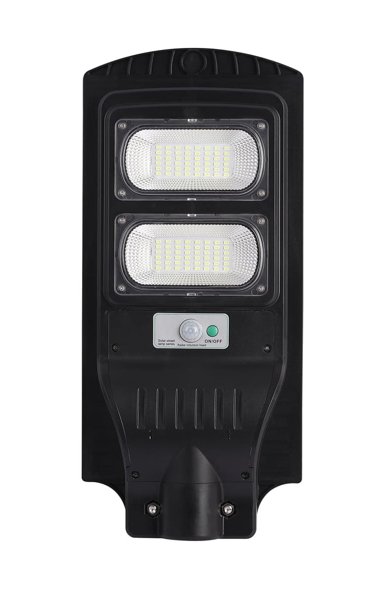 Lampa Stradala cu Panou Solar Monocristalin Integrat si telecomanda -  100W/6400k