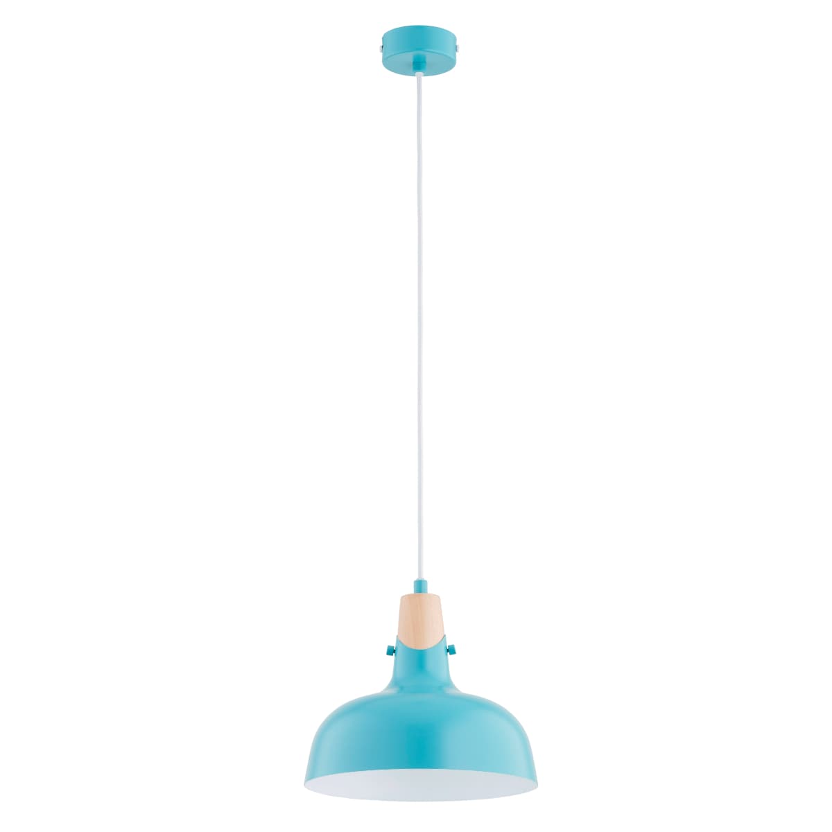 Lustra Pendul Alfa Solo Gem Blue 1xE27