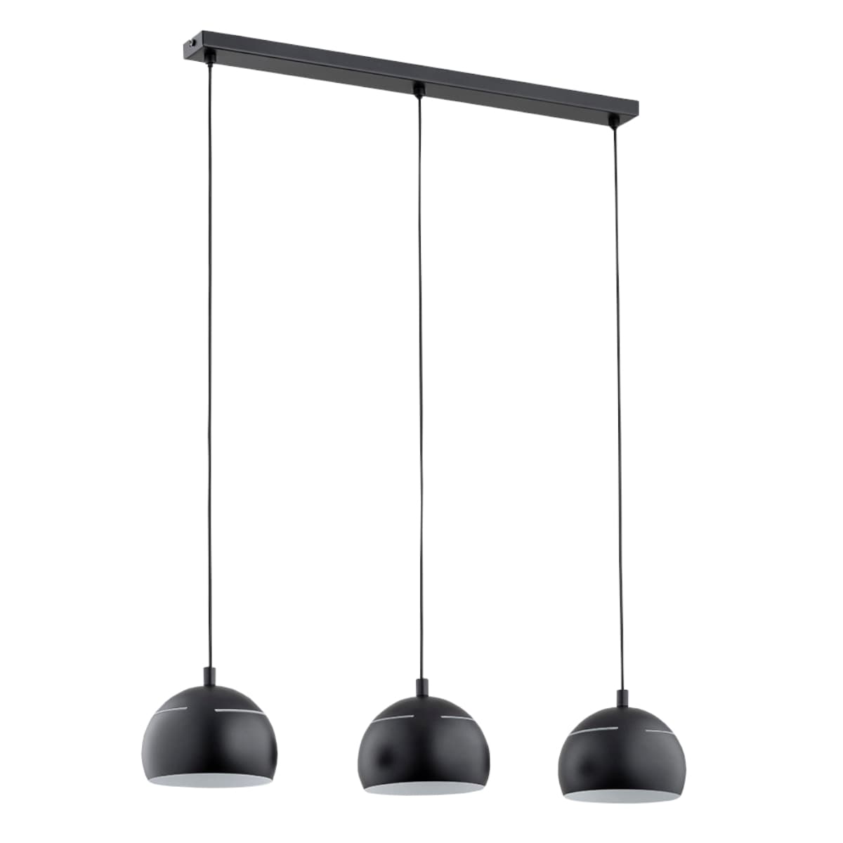 Lustra Pendul Alfa Plus Neagra 3xE14