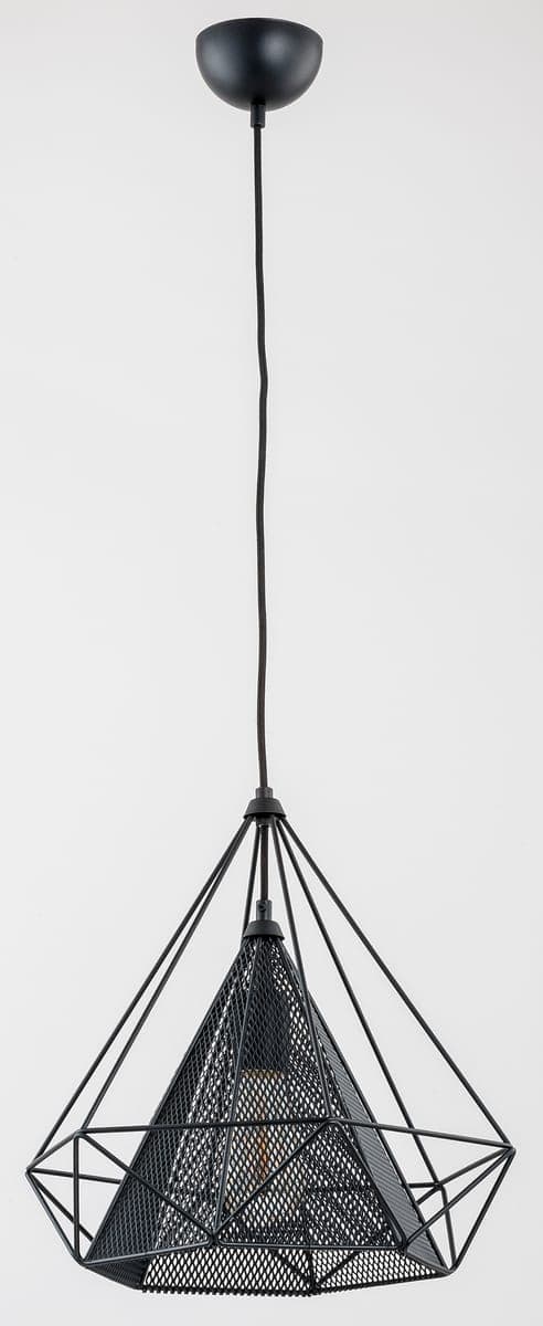 Lustra Pendul Alfa Net Neagra 1xE27