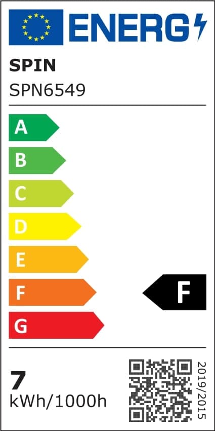 Bec Led Gu10, model R50, 7W=55W, lumina rece