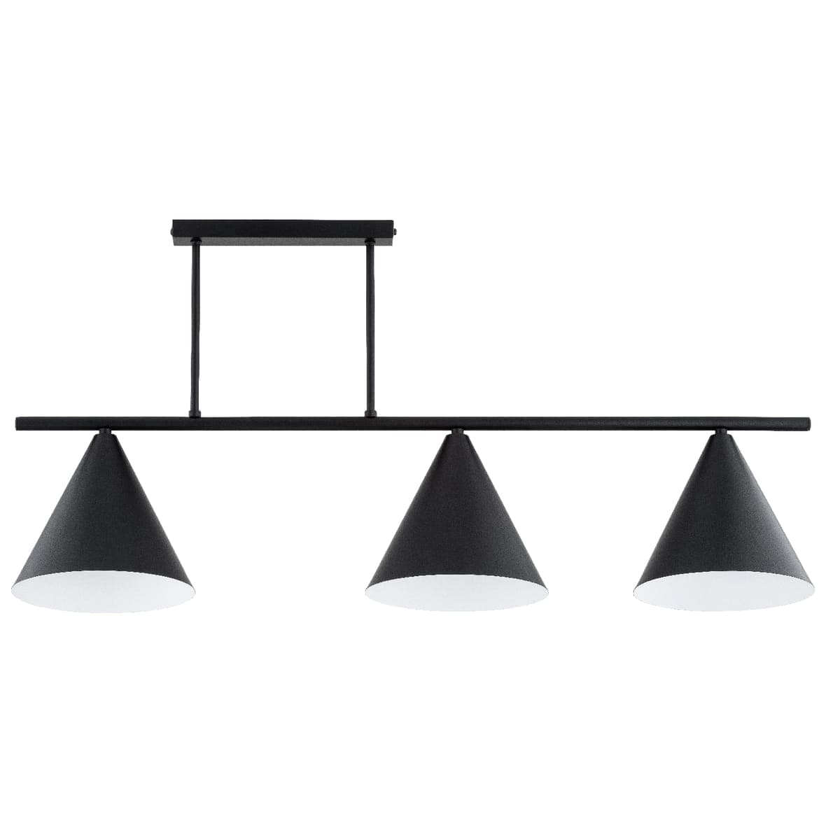 Lustra Alfa Torus Neagra 3xE27
