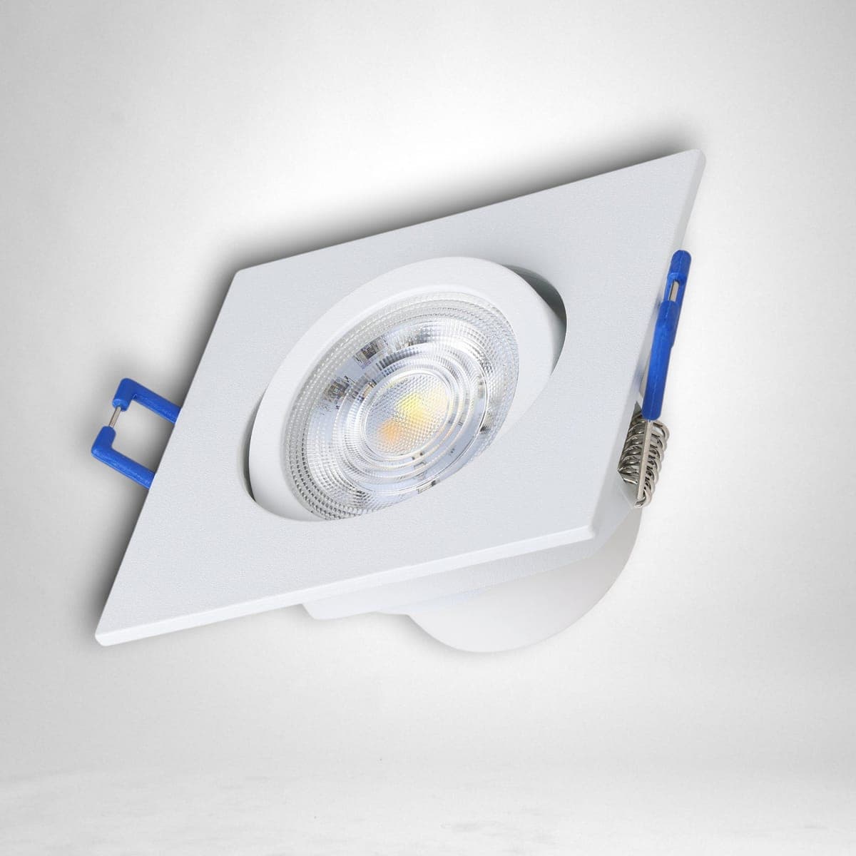 Spot Baie Patrat alb Led COB , 9W=160W, 6500K, lumina rece