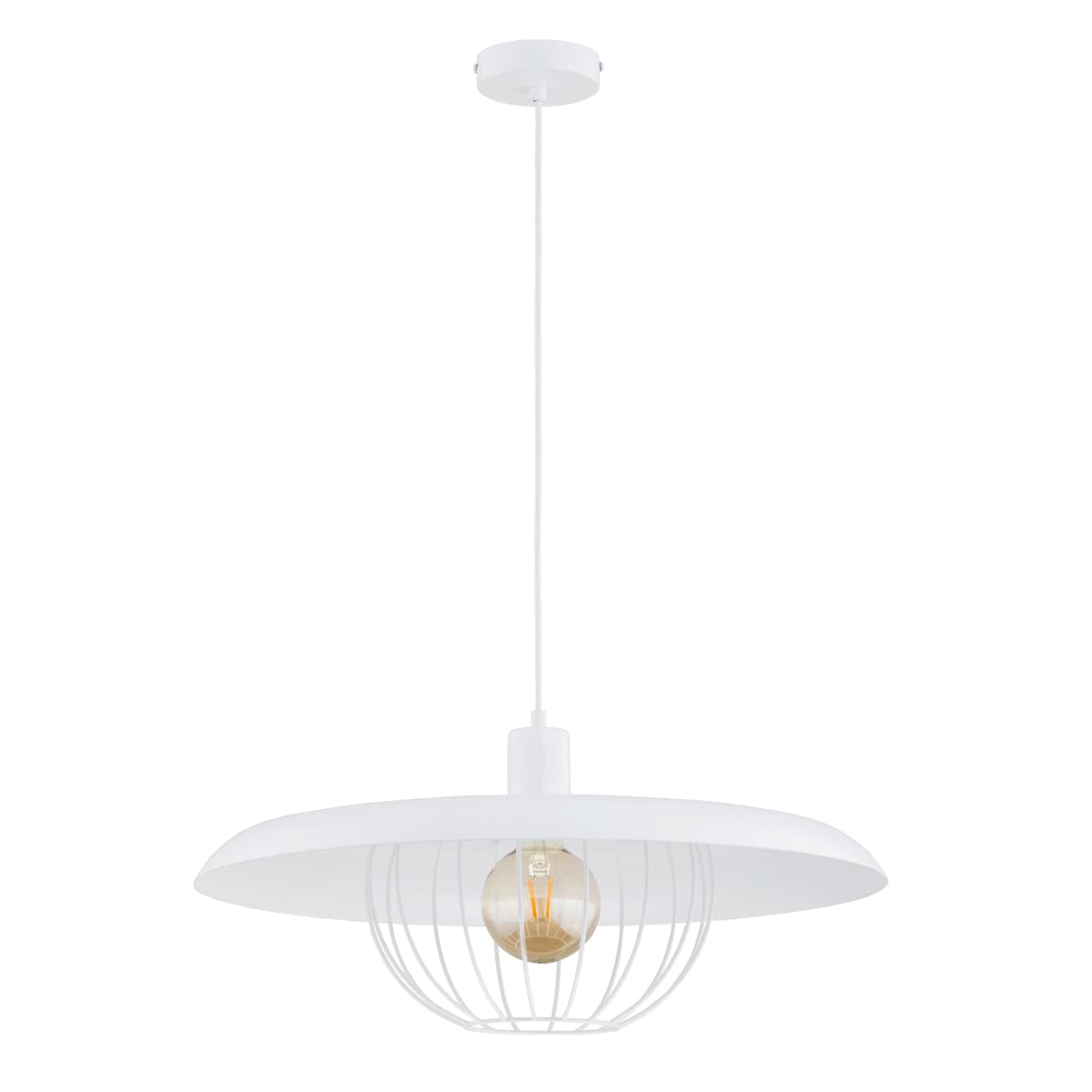 Lustra Pendul Alfa Gigia Alba 1xE27