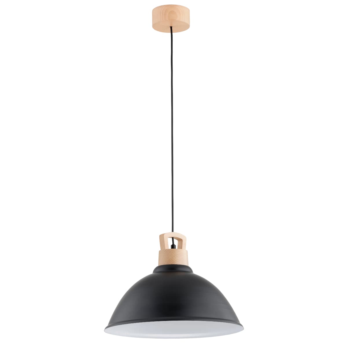 Lustra Pendul Alfa Alti Neagra 1xE27