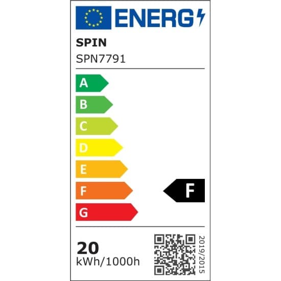 Plafoniera LED Volans rotunda 20W=160W, 225x35mm, 3000K, lumina calda