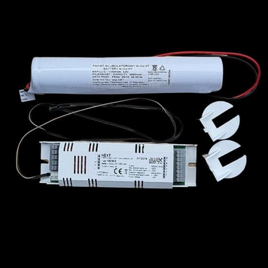 Kit emergenta pentru tub florescent 6-36W autonomie 1 ora