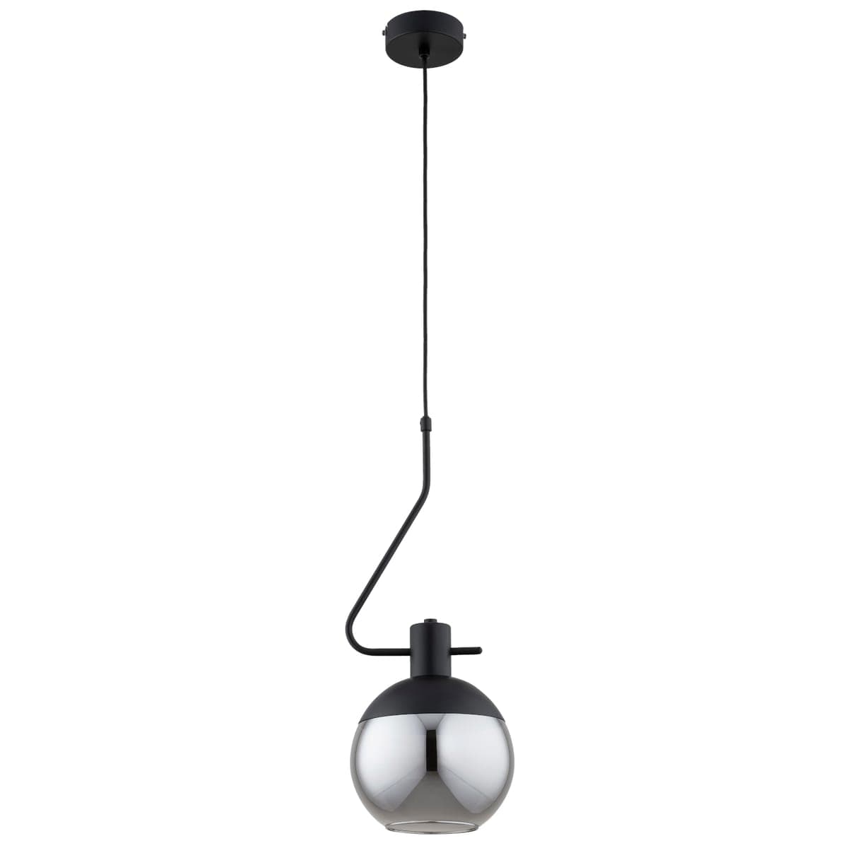 Lustra Pendul Alfa Velto Enigma 200 Neagra 1xE27