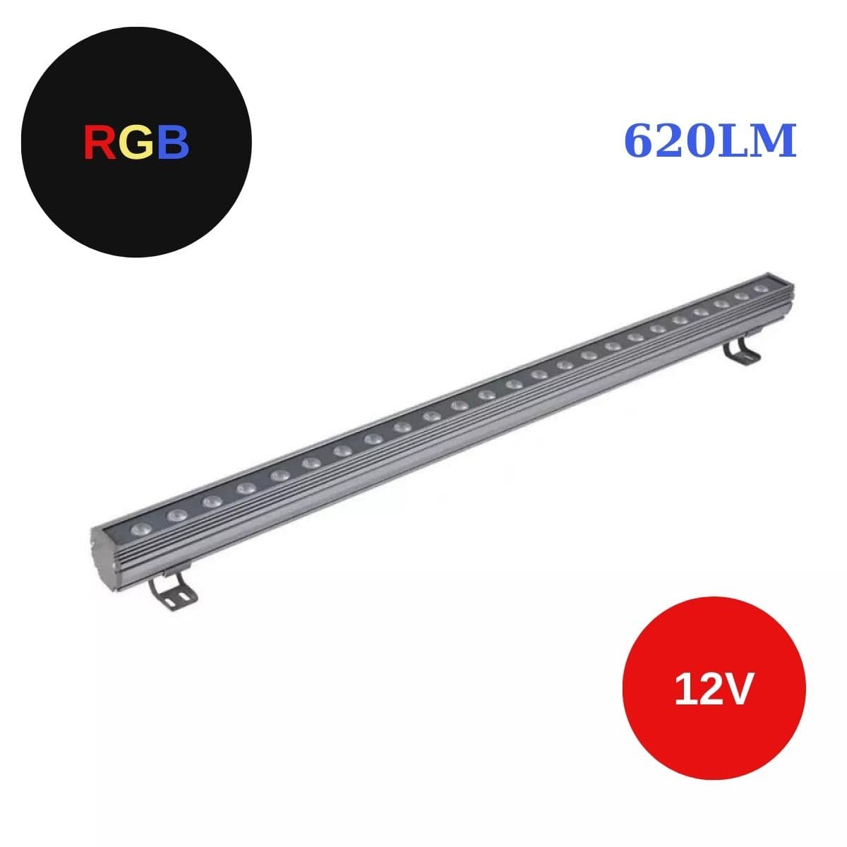 Corp LED liniar arhitectural, RGB, 9W, 500mm