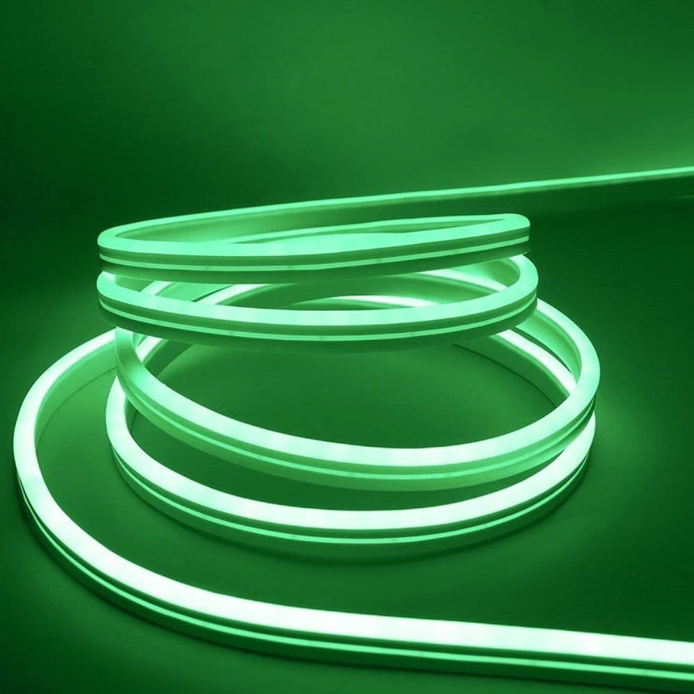 Neon Flex Verde 10W/M SMD2835 8x16mm/220V