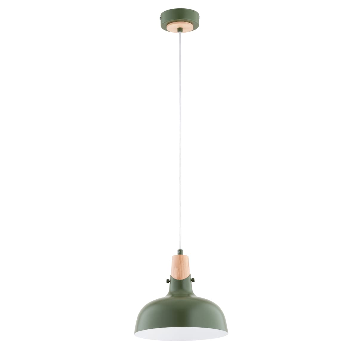 Lustra Pendul Alfa Solo Dark Green 1xE27