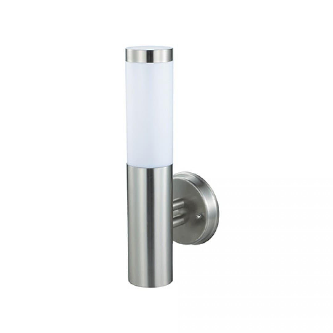 Stalp de gradina crom, 1xE27 , 344X76X142mm