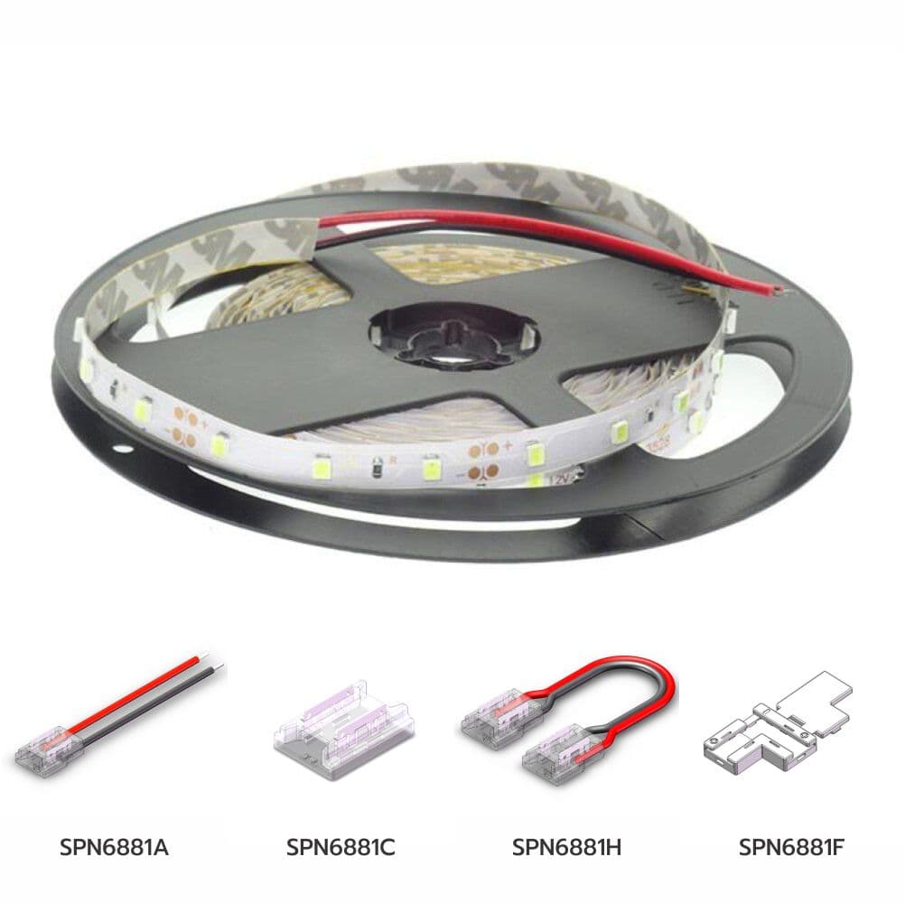 Banda LED 12V 14.4W/m, 60LED/m, IP65, R5050, lumina neutra - rola 5m