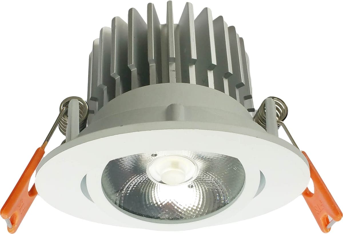 Spot incastrat COB Ø85, 12W=50W,  6000K, lumina rece, lumina rece, 1200Lm
