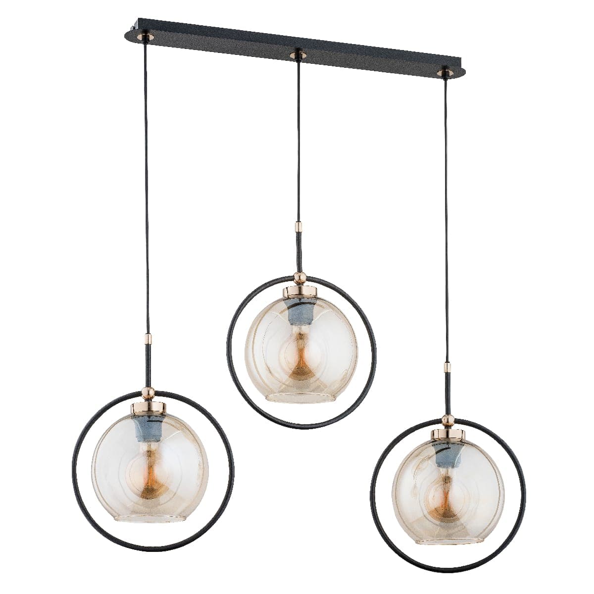 Lustra Pendul Alfa Seldi Aurie 3xE27