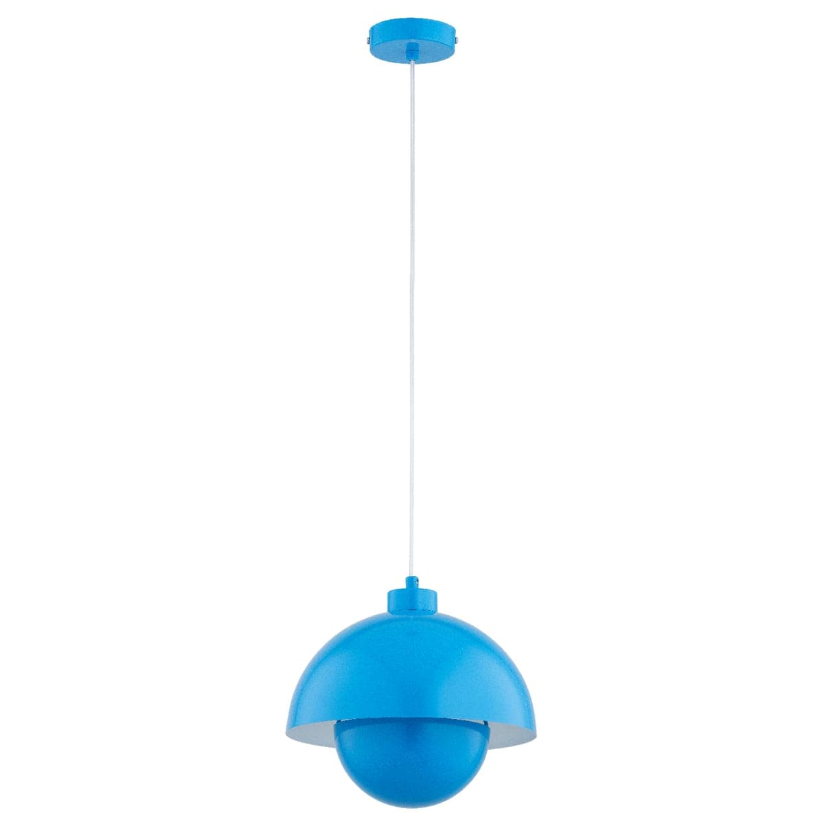 Lustra Pendul Alfa Kuger Blue 1xE27
