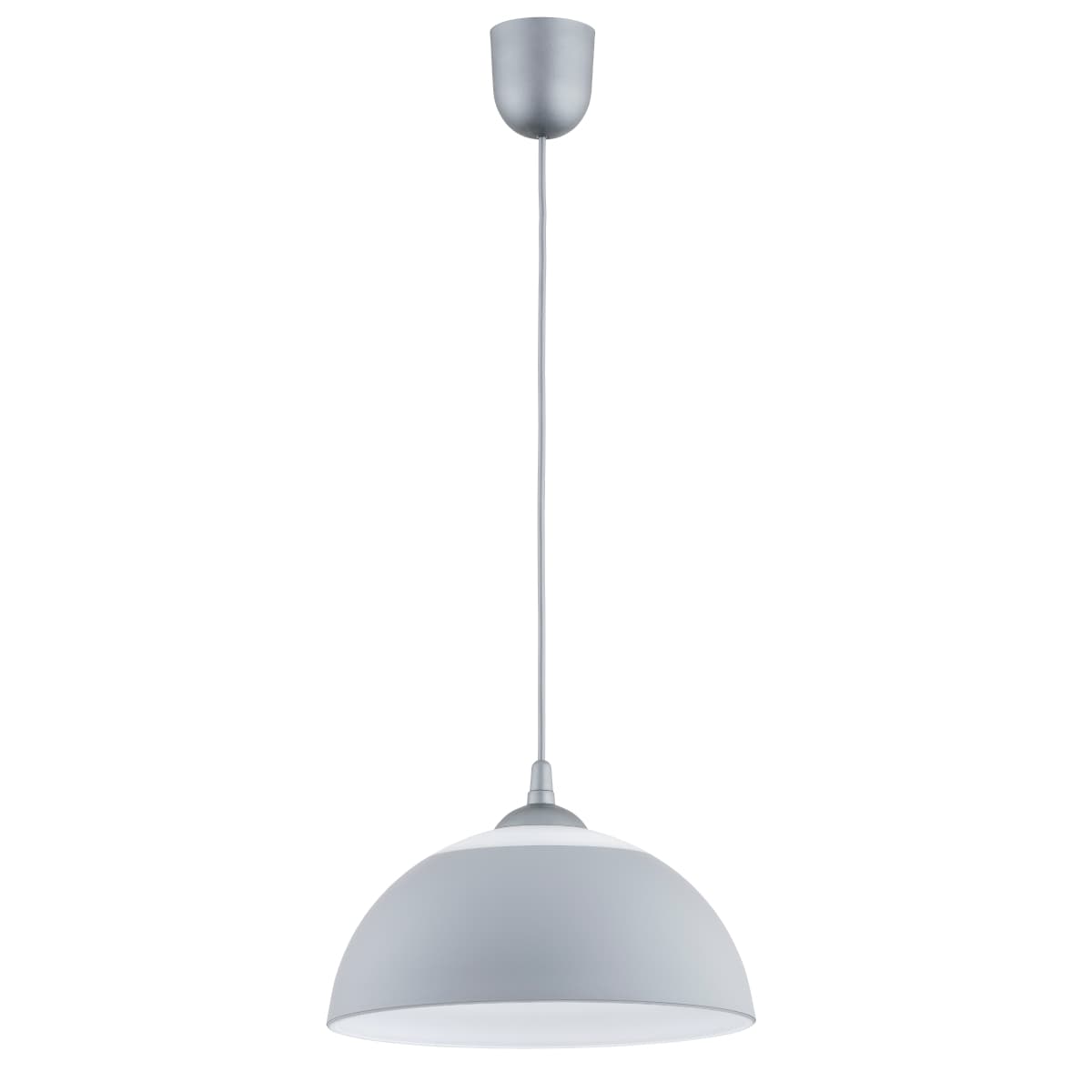 Lustra Pendul Alfa Beza Silver 1xE27