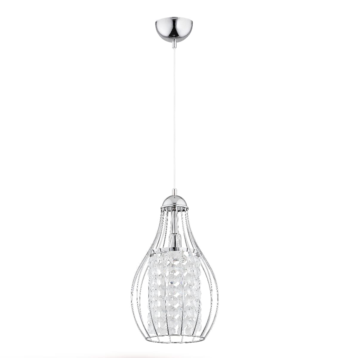 Lustra Pendul Alfa Piro Ii Chrome 1xE14