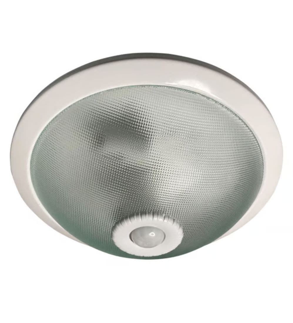 Plafoniera cu senzor pentru bec led 2XE27 IP20 220V 2X25W
