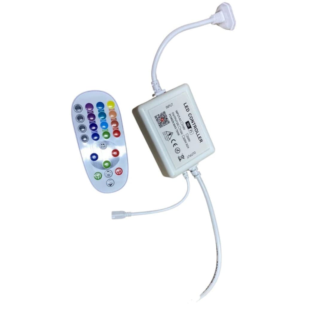 Controler IR+WI-FI pentru neon flex rgb 8x16mm 12mm 720W