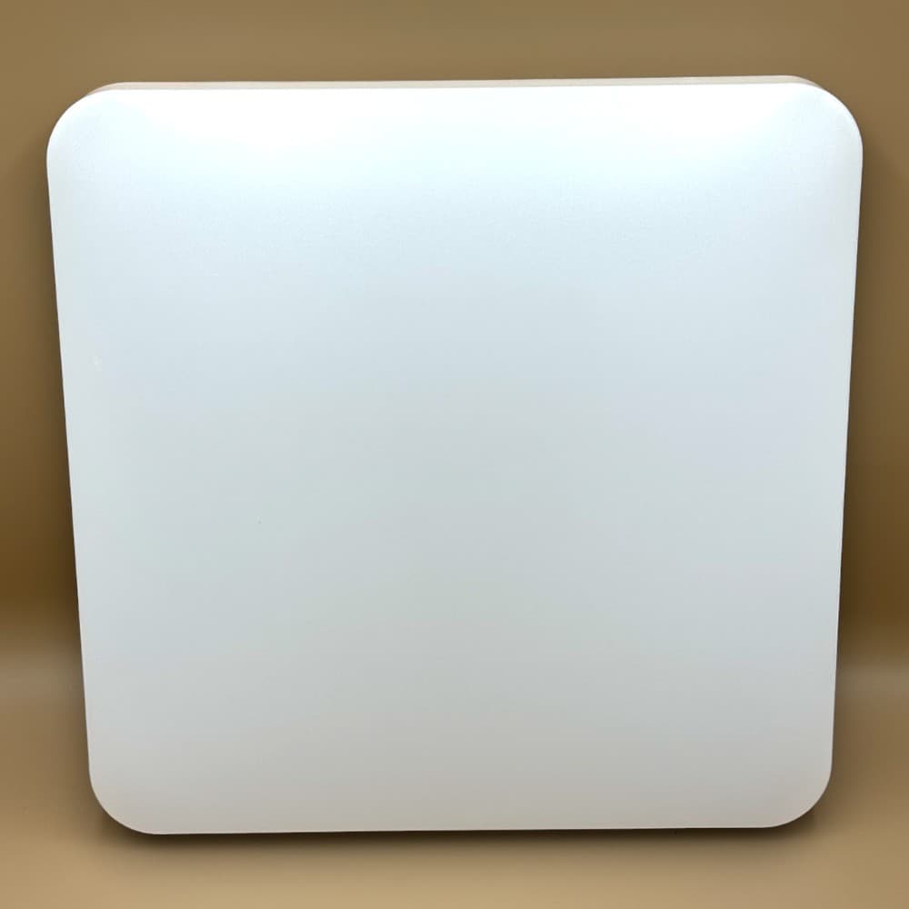 Plafoniera LED Slim Milky 18W=160W, 275x275 mm, 6500K, lumina rece