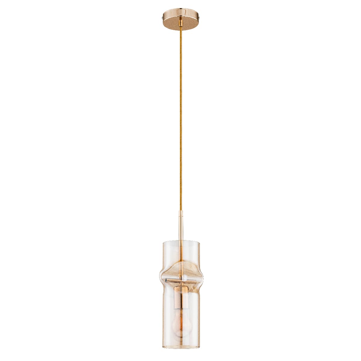Lustra Pendul Alfa Kapris Aurie 1xE27