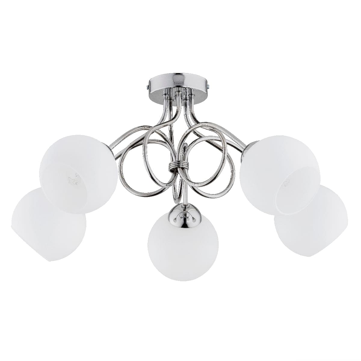 Lustra Alfa Mila Chrome 5xE27