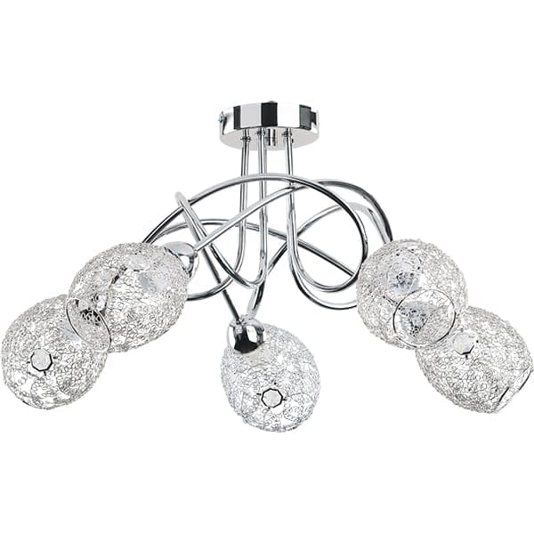 Lustra Alfa Vera Chrome 5xE14